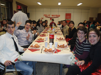 Foto de la mesa del grupo amarillo